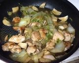 鶏もも肉、白菜、エリンギ炒め作り方5写真