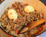 ｢うまっ!!｣☆豚こまの中華風うま煮丼作り方5写真
