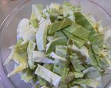 博多発☆あっさりもつ鍋～味噌味スープ～作り方5写真