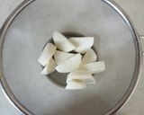 里芋とワカメのお味噌汁作り方1写真