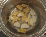 里芋とワカメのお味噌汁作り方2写真