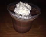 お米の計量カップでお手軽チョコプリン♪作り方6写真