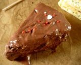 板チョコパンケーキのチョコケーキ作り方8写真