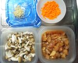 母直伝*鶏としめじの洋風炊き込みご飯作り方2写真