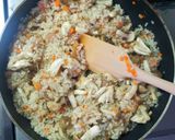 母直伝*鶏としめじの洋風炊き込みご飯作り方7写真