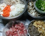 お野菜たっぷり☆うちの豚汁(麦みそ)作り方1写真