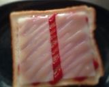 お餅アレンジ★とろけるハニー餅トースト作り方2写真