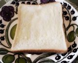 粒あんとホワイトチョコのトースト♥*作り方1写真