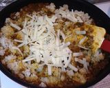 残ったカレーで納豆チャーハン作り方2写真