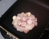 魚肉ソーセージとチーズのモチモチ焼き作り方2写真