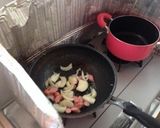 ペペロンチーノ風☆カレーパスタ♡作り方2写真