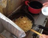 ペペロンチーノ風☆カレーパスタ♡作り方5写真