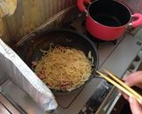 ペペロンチーノ風☆カレーパスタ♡作り方9写真