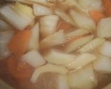 一人ごま豆乳鍋+豆乳チーズおじや（シメ）作り方1写真