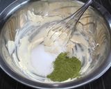 ♡抹茶味のニューヨークチーズケーキ♡作り方8写真