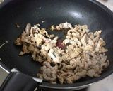 豚肉のマヨ炒め水菜和え作り方3写真