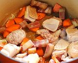 超簡単♪鶏肉と白菜の具沢山コンソメスープ作り方6写真