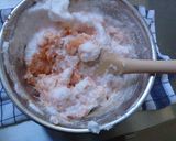 犬のケーキ：鶏のささ身と人参のケーキ作り方4写真