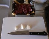 チーズonレバー作り方1写真