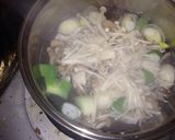 簡単！フライパンで揚げ餅風スープ作り方5写真