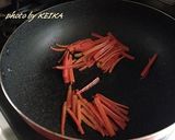 トーストに人参と玉ねぎの甜麺醤炒め作り方2写真