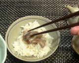 塩辛茶漬け♪作り方1写真