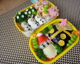雪だるま　簡単キャラ弁　可愛いうずらの卵作り方6写真