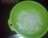 おせちのかまぼこリメイク白菜サラダ作り方1写真