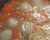 ぽってり(*´-`)里芋と生揚げの味噌煮作り方4写真