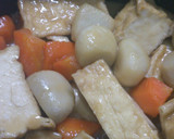 ぽってり(*´-`)里芋と生揚げの味噌煮作り方6写真