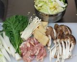秋田名物　きりたんぽ鍋　だまこ餅入り作り方2写真