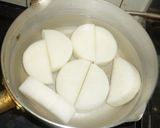 パパの鯉大根（鯉こく）作り方1写真