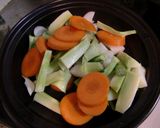 たっぷり野菜と鱈の白ワイン蒸し作り方5写真