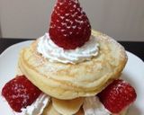 簡単デコレーション☆ケーキ風パンケーキ作り方3写真