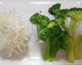 ぶりの薄切りとブロッコリーの丼ぶり作り方6写真