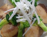 ぶりの薄切りとブロッコリーの丼ぶり作り方12写真