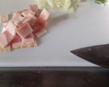 卵と余った野菜でオムレツパン!作り方2写真