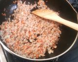簡単＊ミートソースパスタ作り方3写真