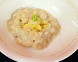 離乳食さつまいものバナナミルクソース♡作り方4写真