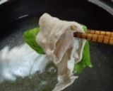 レタスと豚だけ！ずぼらしゃぶしゃぶ作り方3写真