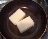 正月で余ったもちで、もちマルゲリータピザ作り方4写真