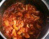 ☆定番の鶏肉のトマトソース煮込み☆作り方7写真