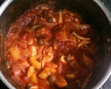 ☆定番の鶏肉のトマトソース煮込み☆作り方7写真