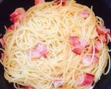 話題入り♡簡単*॰濃厚カルボナーラ॰*作り方4写真