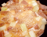 蒟蒻＆大根の田楽風 味噌煮作り方3写真