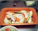 簡単！ヘルシー！金目鯛と蒸し野菜！作り方6写真