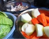 圧力鍋で牛スネ肉のポトフ〜トマト風味〜作り方1写真
