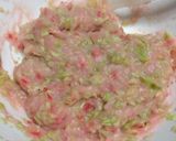 餃子の皮でおつまみ☆クリーミーたこ焼き作り方4写真