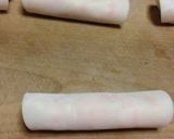 餃子の皮でおつまみ☆クリーミーたこ焼き作り方7写真