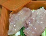 しっとり♡レンジde鶏の酒蒸し作り方1写真